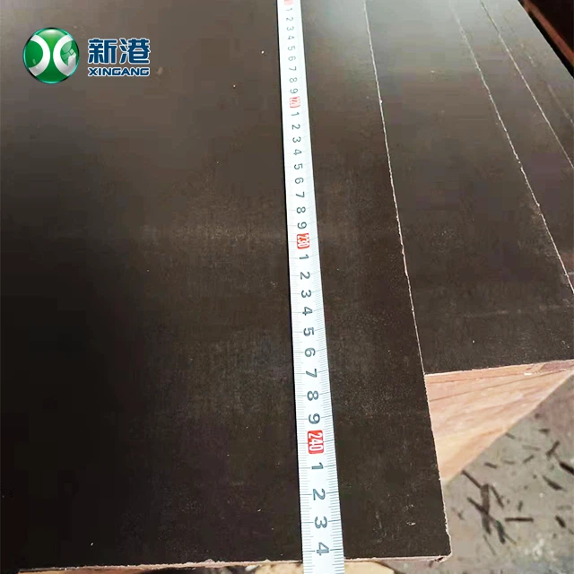 17mm 18mm Black Brown Poplar Core Construction Concrete Formwork Shuttering Plywood