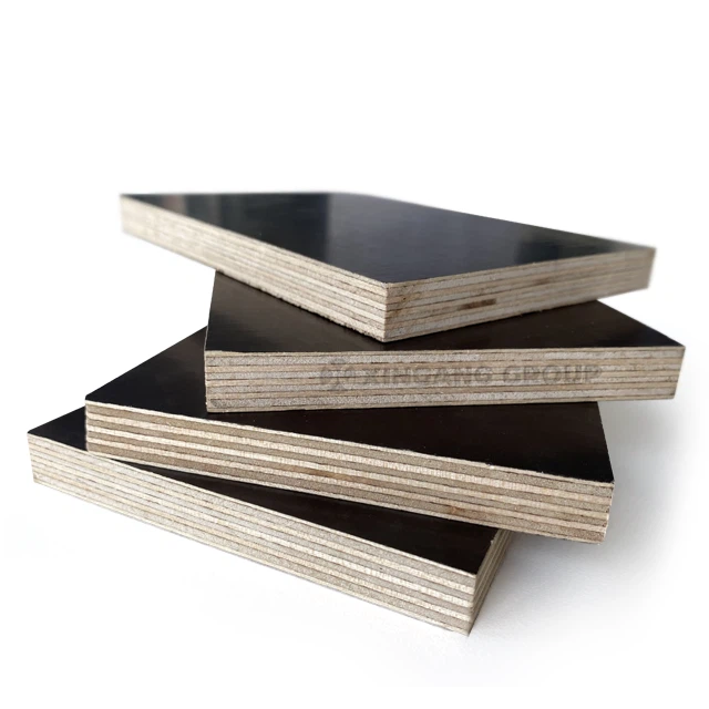 18 mm Dva puta vruće prešana jezgra topole Reciklirajte Upotrijebite šperploču obloženu folijom