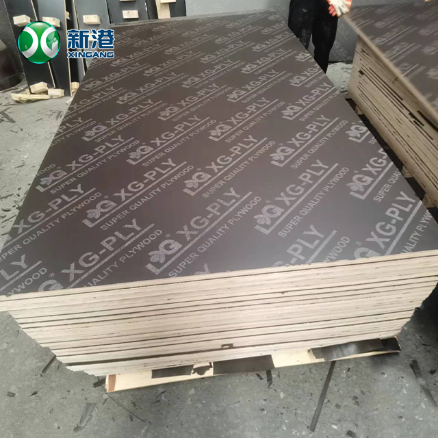 4x8ft Marine Construction Formwork Phenolic Board Shandong Factory Concrete Plywood