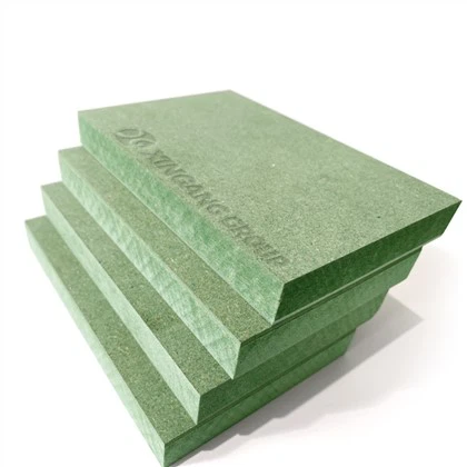 Tvornica zelenog MDF-a Xingang 18 mm otpornog na vlagu izravno proizvodi za namještaj