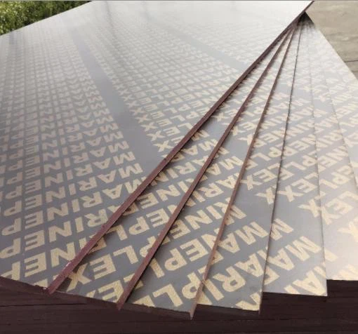 Two Times Hot Press Film Faced Plywood For Construction factory